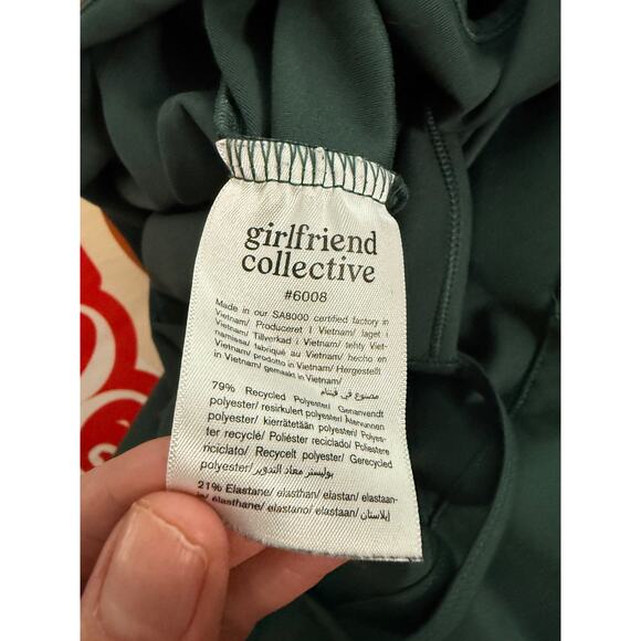 GIRLFRIEND COLLECTIVE Scoop-Neck Stretch Unitard Size 4X Greener - Picture 2 of 5